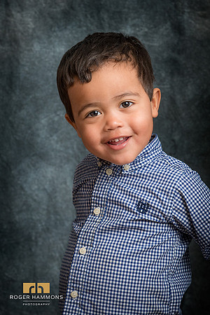 Portrait of Toddler with Engaging Smile | Northern Virginia Family Photographer
