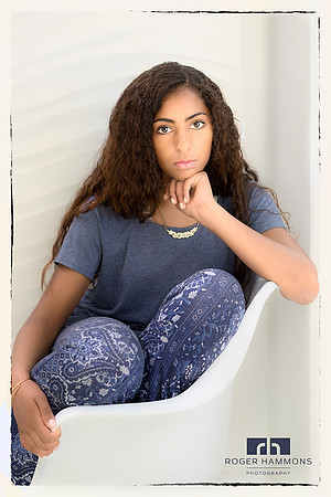 Portrait of Teen in Street Clothes | Northern Virginia Family Photographer
