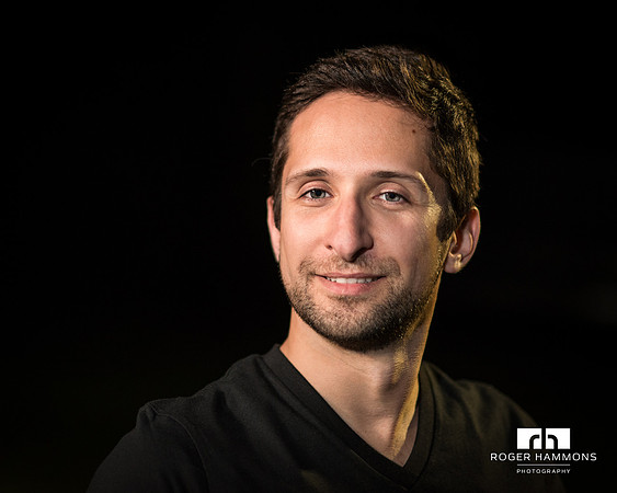 Actor Headshot Taken At Night | Northern Virginia Headshot Photographer