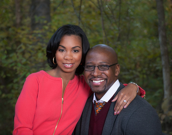 Woodland Engagement Portrait | Northern Virginia Wedding Photographer