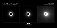 "Let There Be Light" Eclipse Triptych